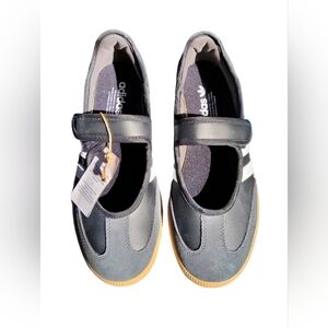 Adidas Womens Black and White Sneakers Samba Jane W